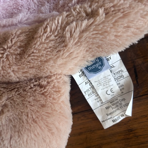 NWT Mary Meyer Plush Tan Bear Play Mat Newborn - Picture 5 of 5